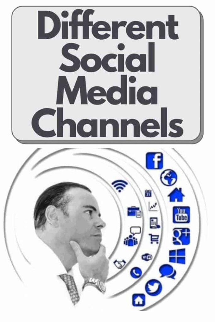 Different Social Media Channels