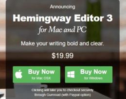 hemingway editor pricing plans