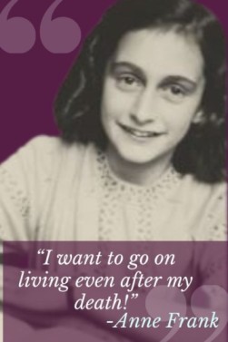 An Inspirational Diary by Anne Frank Before Dying at Age 15