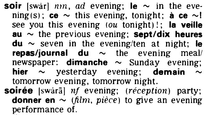 The Meaning And Origin Of The Word Soiree