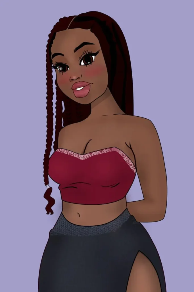 Get Custom African American Character Illustrations with Any Hairstyle