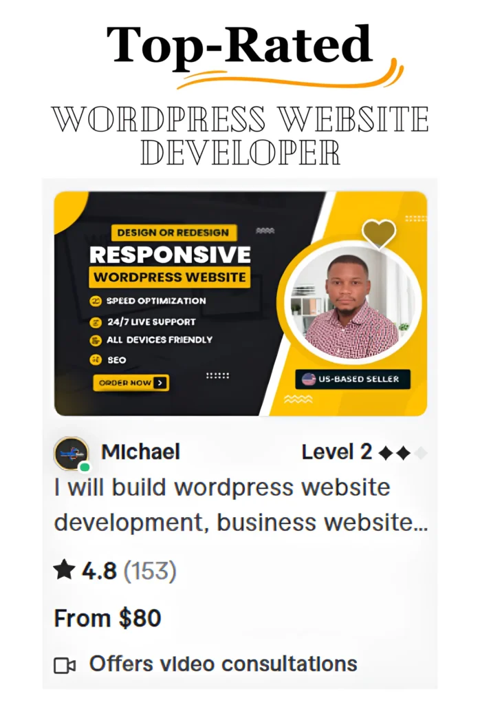 high rated wordpress website developer