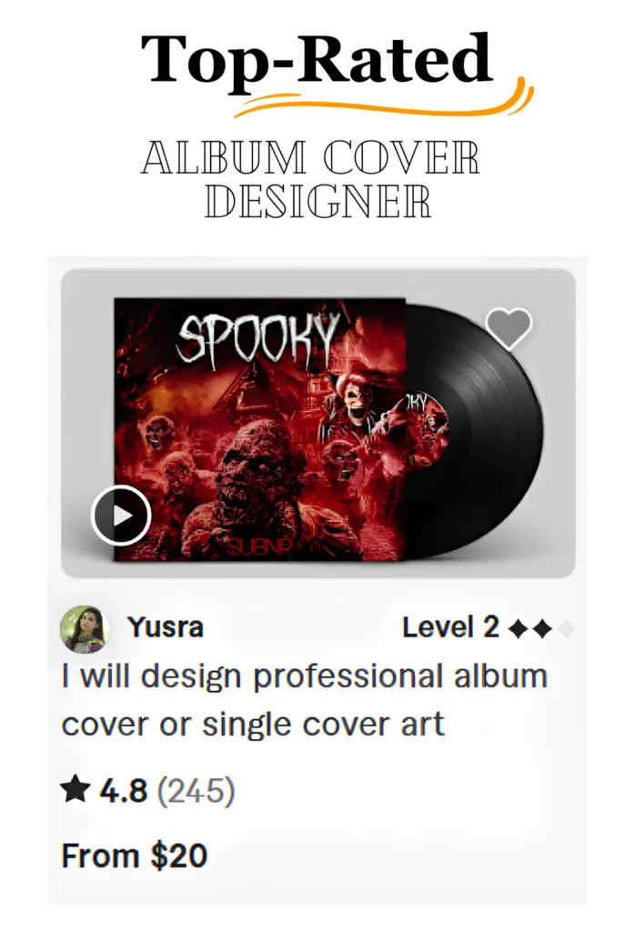 top rated album cover designer